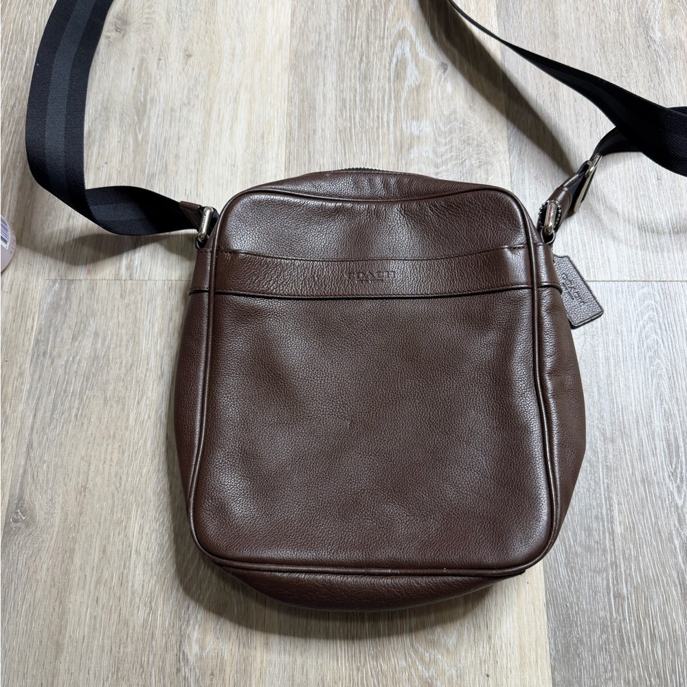 Coach Leather Crossbody Bag in Brown